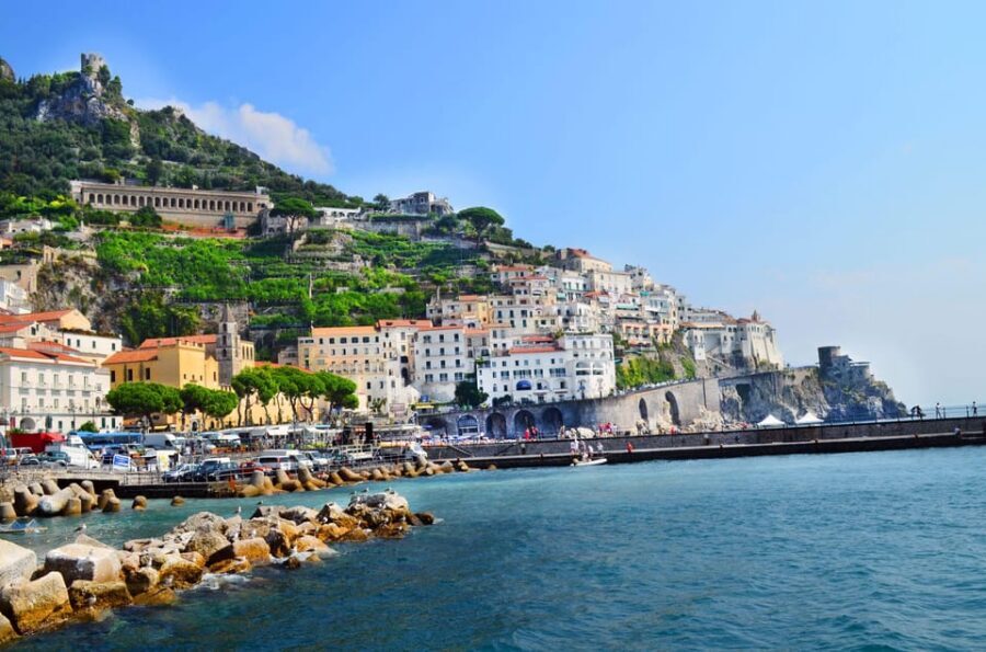 Shared Tour Sorrento, Amalfi Coast, and Pompeii from Naples - Meeting the Group: Port Pickup, Van vs Minibus, and Pace