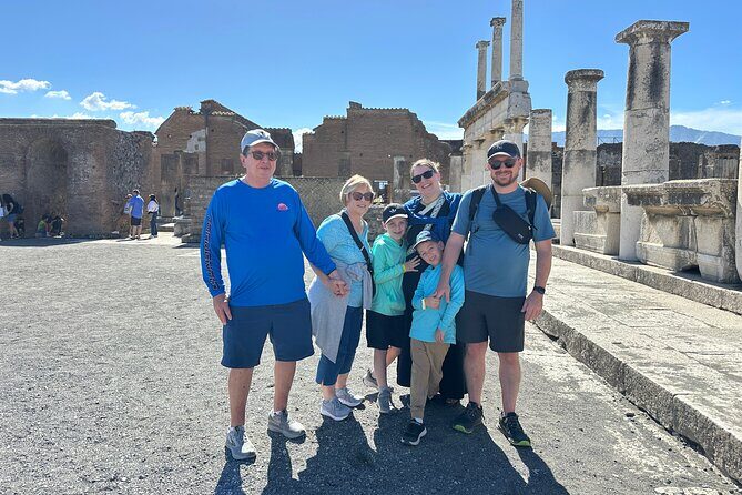 Shore Excursion Tour for Kids from Naples Port to Pompeii and Vesuvius - Pompeii Archaeological Park: Getting the Highlights in About 2.5 Hours