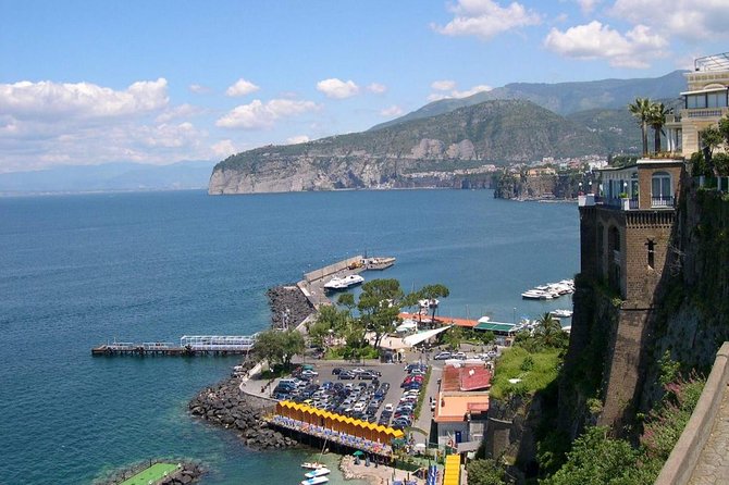 Shore Sorrento, Positano, and Pompeii - Costiera Amalfitana from the car: views without the driving headache