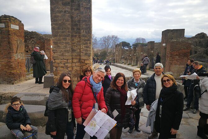 Shore tour of Pompeii, Vesuvius and Herculaneum. - Optional Lunch in Vesuvius Wine Cellars: A Real Food Break
