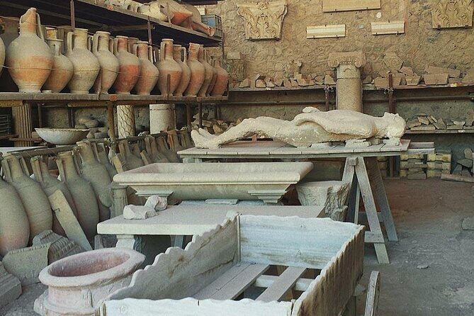 Skip the line Pompeii Guided Tour - Forum of Pompeii + Temple of Jupiter: The Big Civic Story