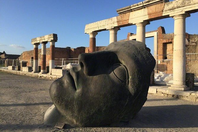 Skip the line Private tour of Pompeii from Sorrento - Teatro Grande and the Lupanar: art, performance, and the city’s darker side