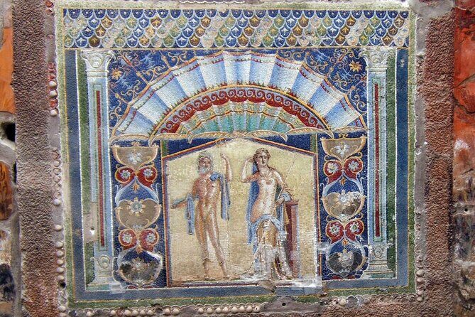 Skip the line Ticket Herculaneum Guided Tour 4 hrs - Sacello degli Augustali: frescoes with mythology, plus a dark find