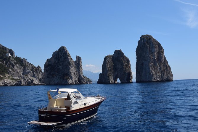 Small Group Boat Day Excursion to Capri Island from Amalfi - White Grotta and the reality of not doing the Blue Grotto