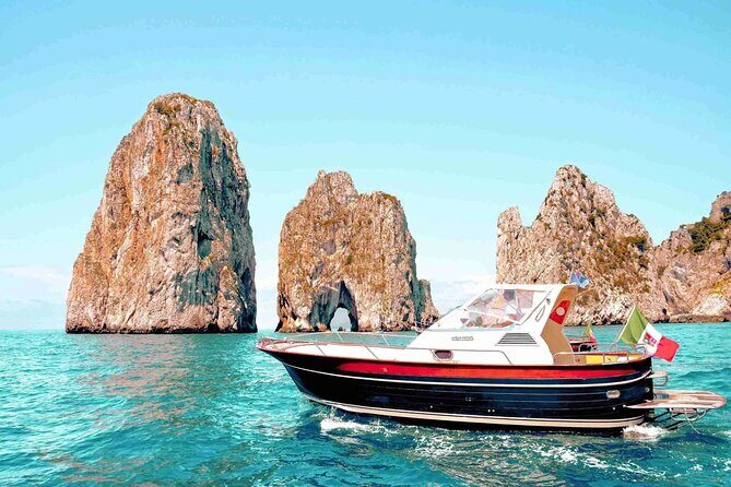 Small-Group Capri and Blue Grotto Boat Tour from Sorrento 5 Hours - Capri Center for 2 Hours: How to Use Your Land Time Well