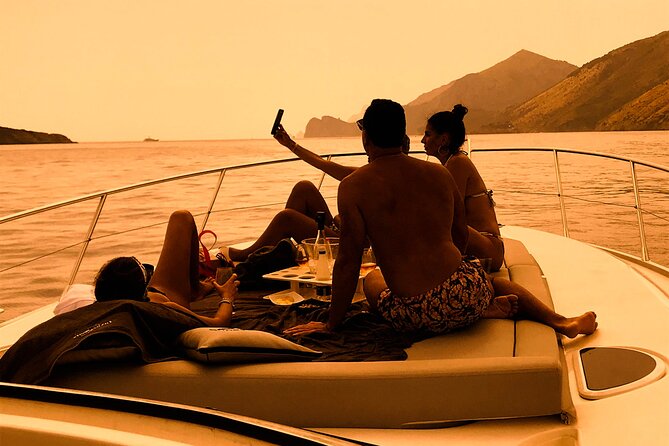 Small Group Tour to Positano by Boat at Sunset - On board for 90 minutes: snacks, Wi‑Fi, speakers, and a real restroom