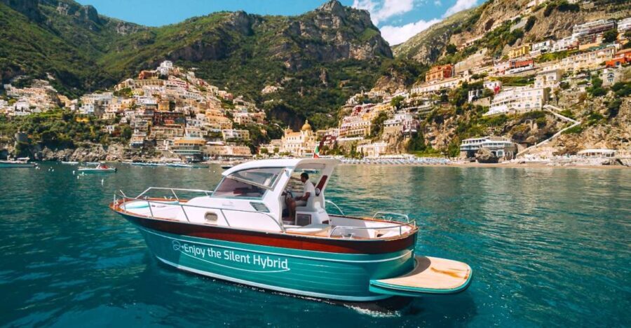 Sorrento: Amalfi Coast & Ieranto Bay Eco-Friendly Boat Trip - Hybrid, silent cruising on the Amalfi Coast: what it changes