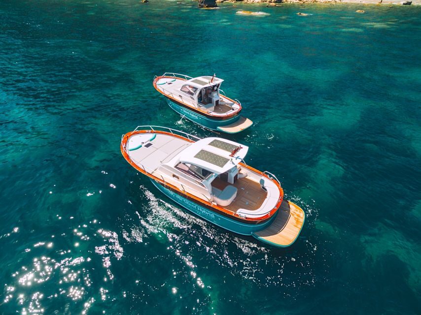 Sorrento: Amalfi Coast & Ieranto Bay Eco-Friendly Boat Trip - Stop-and-swim rhythm: snorkeling, cooling dips, and practical gear