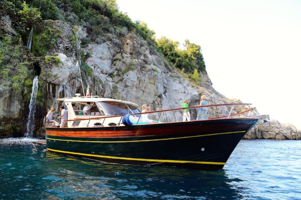 Sorrento and Amalfi Coast Small Group Tour by Boat - Key highlights at a glance