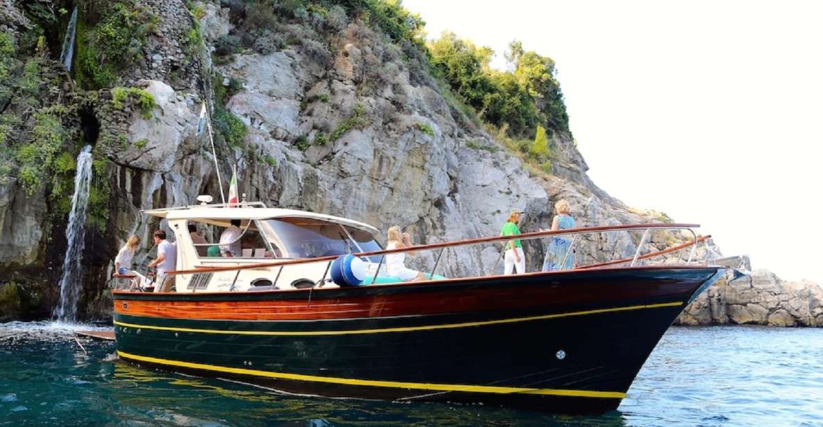 Sorrento and Amalfi Coast Small Group Tour by Boat - Swim and snorkel in crystal-clear bays: the part you’ll remember