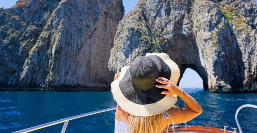 Sorrento Coast and Capri Full-Day Boat Tour - Capri by Water: White Grotto, Green Grotto, Arco Naturale, Casa Malaparte