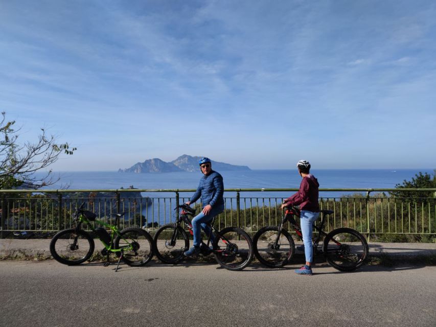 Sorrento: Coast E-Bike Tour with Limoncello Tasting - Sorrento to Massa Lubrense by e-bike: the route that feels like countryside