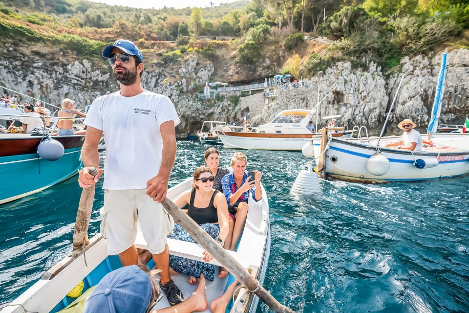 Sorrento: Exclusive Capri Boat Tour and Optional Blue Grotto - Swim and Snorkel Stops: This Is Where the Day Turns Fun