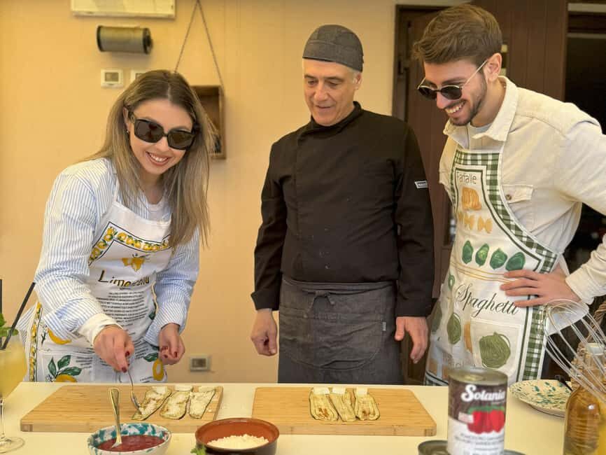 Sorrento: Gluten Free Cooking Class - The Osteria Meal: Eat What You Cook in a Cozy Setting
