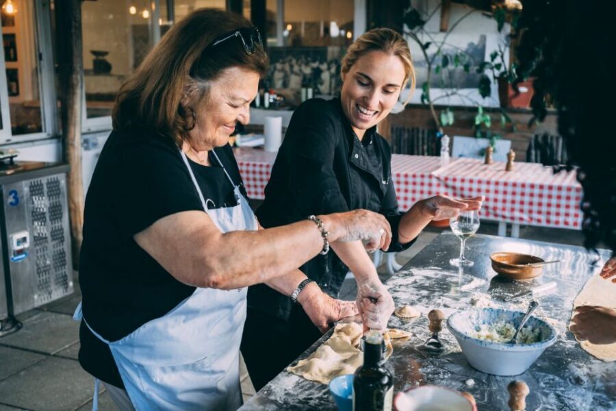 Sorrento: Pasta Making Class - Instructor style and teaching quality: the Maria effect