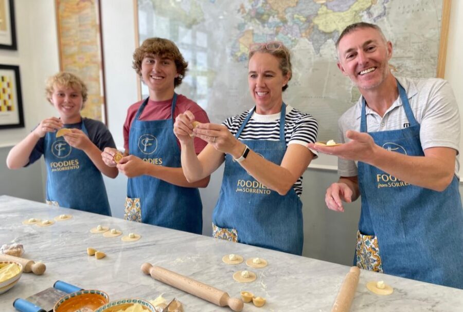 Sorrento: Pasta Masterclass with a Meal and Wine - Getting to Foodies from Sorrento: the Meta plan that saves stress