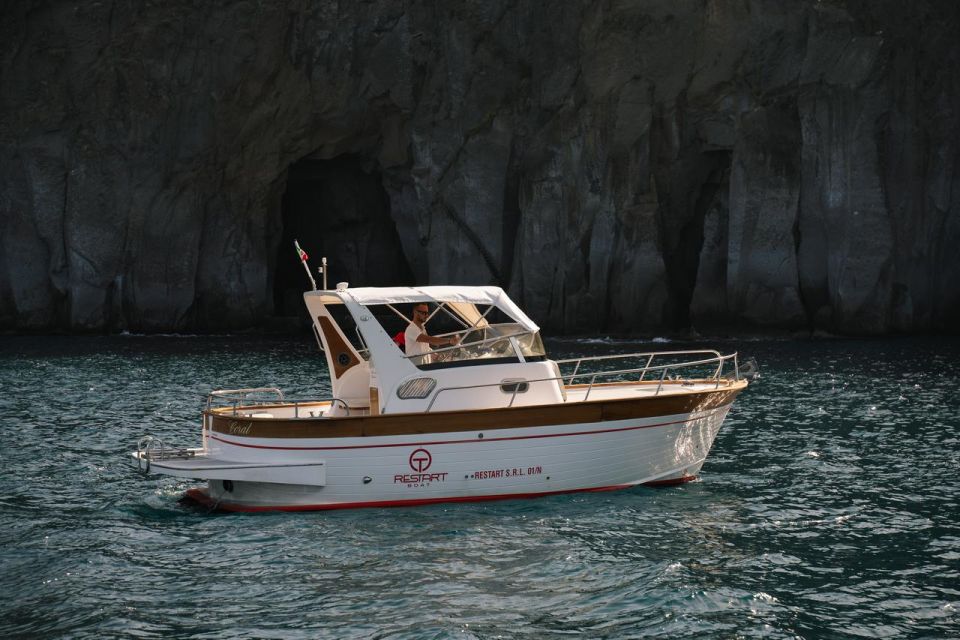 Sorrento: Private Amalfi Coast Boating Tour - Bay of Ieranto and the Bell-Tower Marine Park cove