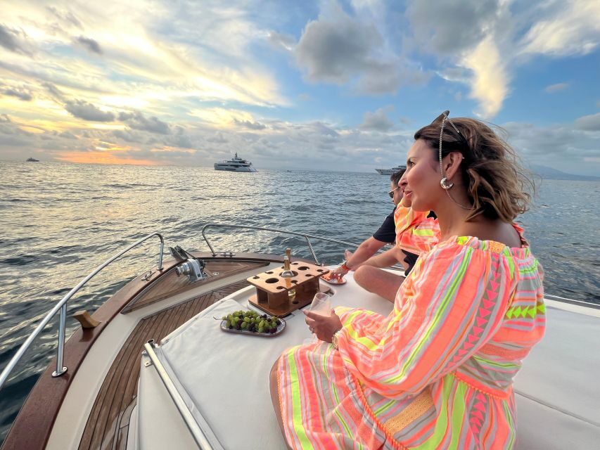 Sorrento: Private Sunset Boat Tour with Music and Aperitif - Crew and guide energy: why people keep mentioning the captain