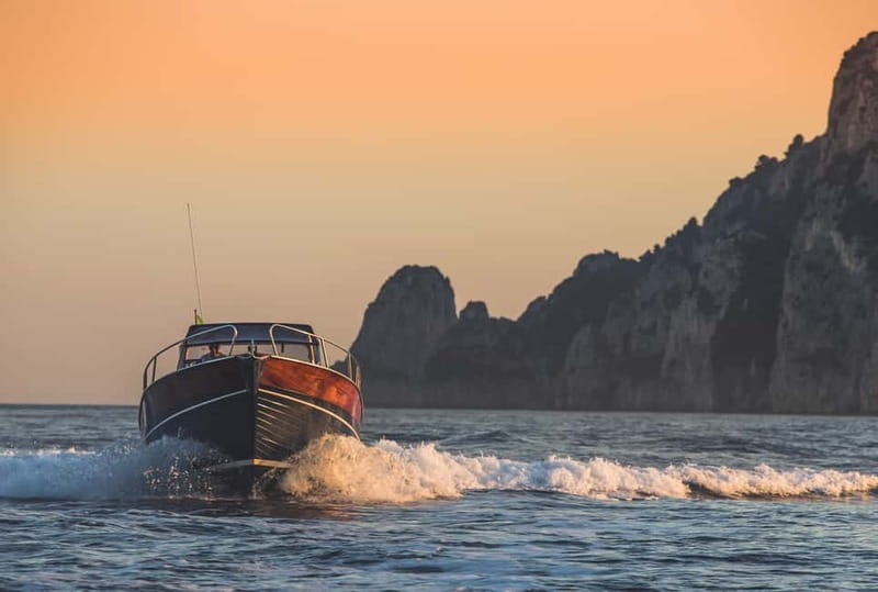 Sorrento: Sunset Coastal Boat Tour with Aperitif - Massa Lubrense at sunset: spirits and photo-ready timing