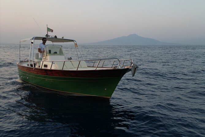 Sorrento Sunset Private Tour - Premium 28ft Boat - Stop 1: Marina Grande and the traditional gozzos vibe