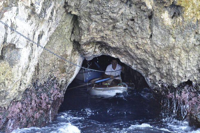 Sorrento to Capri: Small Group Boat Tour with Blue Grotto - Stop-by-stop: the coastal sights you’ll see from the water