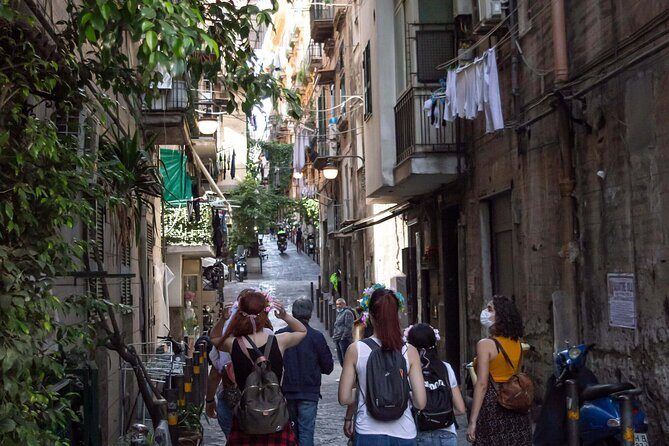 Spanish Quarter of Neaples StreetArt & Traditions, with coffee and babà - Quartieri Spagnoli street art stops: Largo Maradona and more
