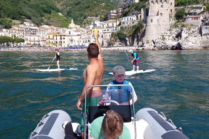 Stand Up Paddle guided tour through Amalfi Coast - Snorkeling Time With Included Equipment