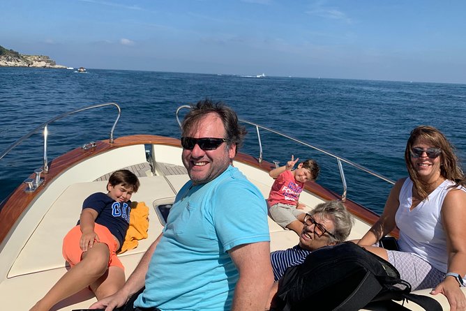 Sunset boat experience in Sorrento coast - Bagni della Regina Giovanna: ruins plus a natural bathing spot