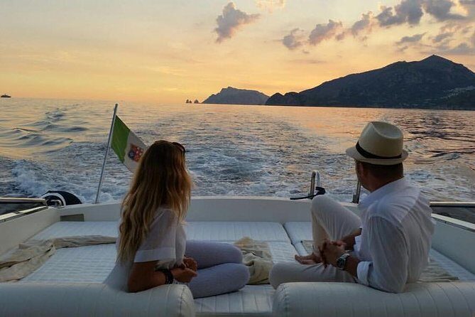 Sunset Cruise from Positano, Praiano, Amalfi, Minori or Maiori - Emerald Grotto Area: Emerald-Green Light You Can Actually See
