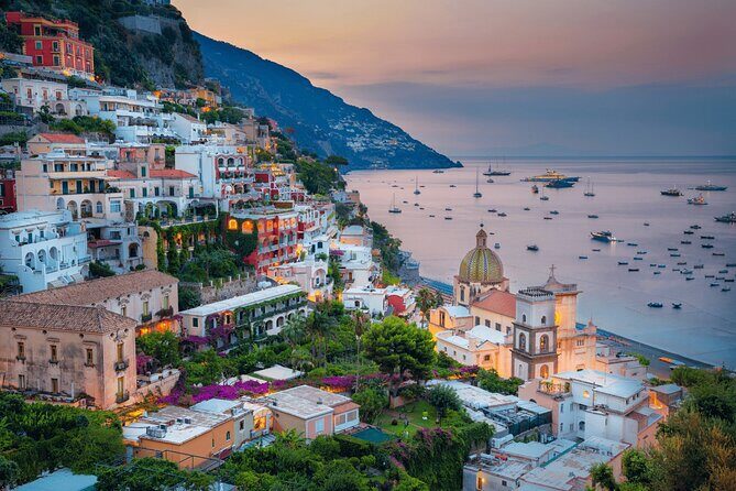 Sunset Private Boat Tour Experience in Positano - Stop 2: Praiano and La Praia at Sunset