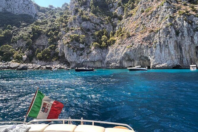 The Blue Fever: Capri island day cruise - Punta Carena Lighthouse: southern Capri and clean water vibes