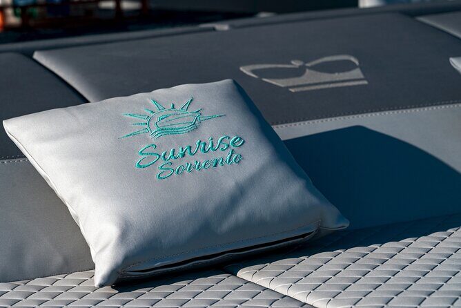 The Blue Fever: Capri island day cruise - On board basics: prosecco, snacks, towels, and a real captain voice