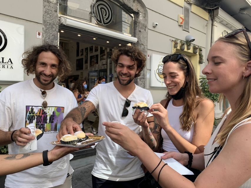 The Original Street Food & Market Tour of Naples - Maradona’s football sanctuary: beer and taralli where locals linger
