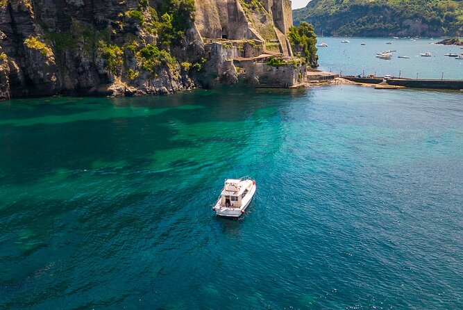 Tour of Ischia in Private Yacht - Maronti, fumaroles, and Scarrupata: volcanic clues on a moving map