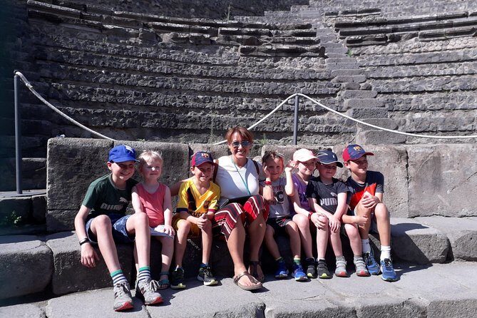 Tour of Pompeii for families with Transfer from Naples & Sorrento - Skip the Line, Get Moving: Mobile Tickets and Fast Entry