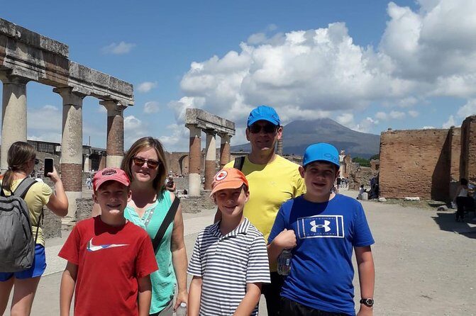 Tour of Pompeii for families with Transfer from Naples & Sorrento - Your 2-Hour Pompeii Route: Teatro Grande, Forum, and Casa del Menandro