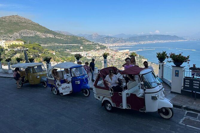 Tour of Vietri and its villages on board the Ape Calessino (tuktuk) - Price and value: what $201.09 per group really buys