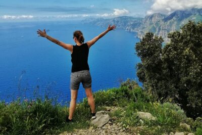 Trail of the gods with local guide Saveria Fiore "Ladybug" - Walking Sentiero Degli Dei: time on trail and what the route feels like