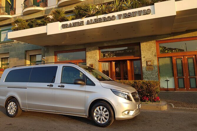 Transfer from Naples area to Sorrento area from 4 to 6 passengers - Timing in Real Life: About 1 Hour 15 Minutes