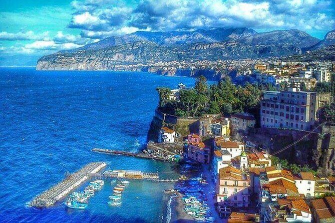 Transfers From Naples Airport Or Train Station To Sorrento - On the road: Gulf of Naples views without the navigating