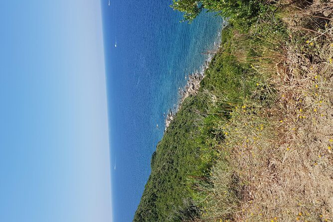 Tresino Hike - Cilento National Park coast - Punta Tresino: the main viewpoint with Amalfi and the Salerno gulf