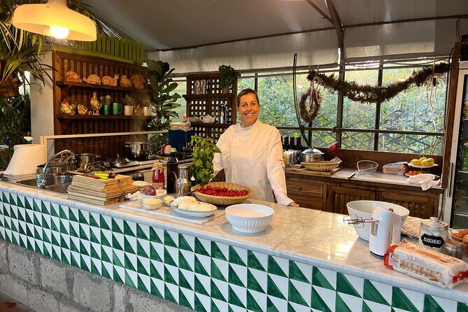Typical Cooking Class in an Exclusive Location in Sorrento - Entering the Vivaio Ruoppo greenhouse kitchen