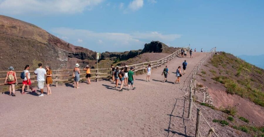 Vesuvius and Pompeii Transfer + Entrance for the Vesuvio - The 45-seat bus ride to Vesuvius Park