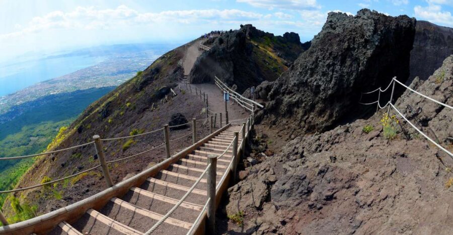 Vesuvius: entrance ticket + bus round-trip - Price and value: $62.63 buys less waiting, more doing