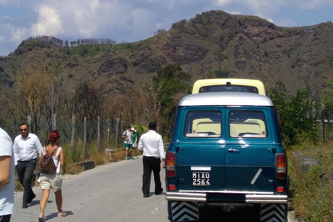 Vintage Van Experience: Tour and Transfer to Mt. Vesuvius - Pickup/Drop-Off: Free Shuttle, Shared Windows, and Staying On Schedule