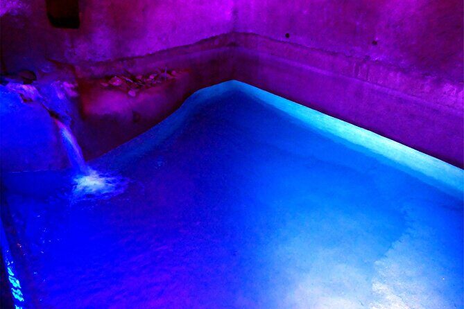 Visit to the Lapis Water Museum in Spanish - Pietrasanta church complex: the surface layer before the descent