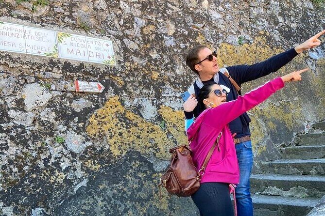 Walking tour from Minori to Maiori along the Path of the Lemons - Santuario Santa Maria a Mare: a free church pause by the coast